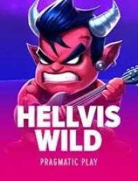 hellvis wild slot logo